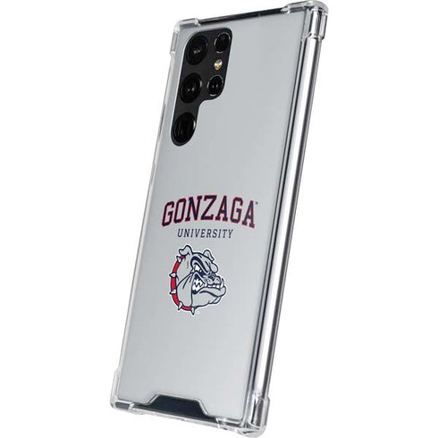 Gonzaga University Collegiate Text Galaxy S22 Ultra Clear Case