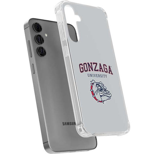 Gonzaga University Collegiate Text Galaxy S24 Plus Clear Case