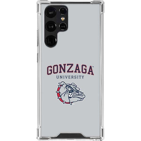Gonzaga University Collegiate Text Galaxy S24 Ultra Clear Case