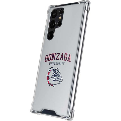 Gonzaga University Collegiate Text Galaxy S24 Ultra Clear Case