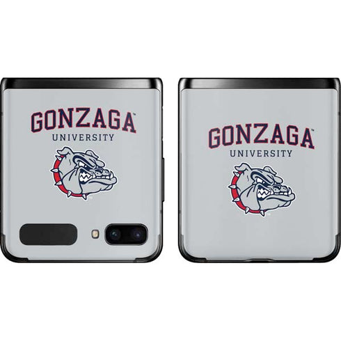 Gonzaga University Collegiate Text Galaxy Z Flip Skin