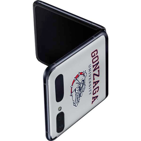 Gonzaga University Collegiate Text Galaxy Z Flip Skin