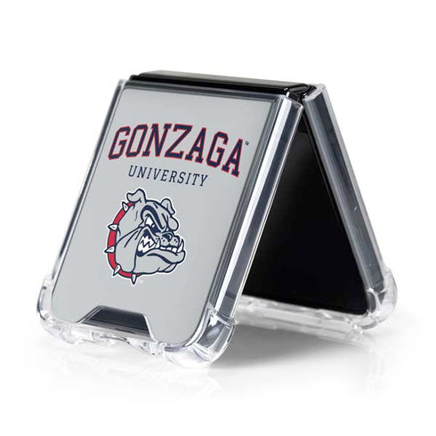 Gonzaga University Collegiate Text Galaxy Z Flip5 5G Clear Case