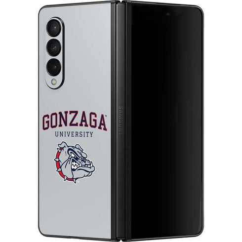 Gonzaga University Collegiate Text Galaxy Z Fold3 5G Skin