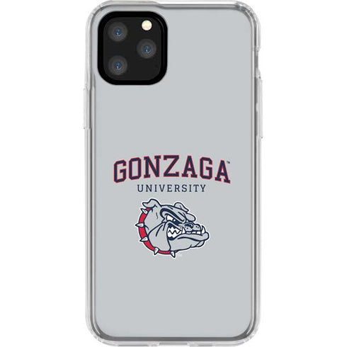 Gonzaga University Collegiate Text iPhone 11 Pro Clear Case