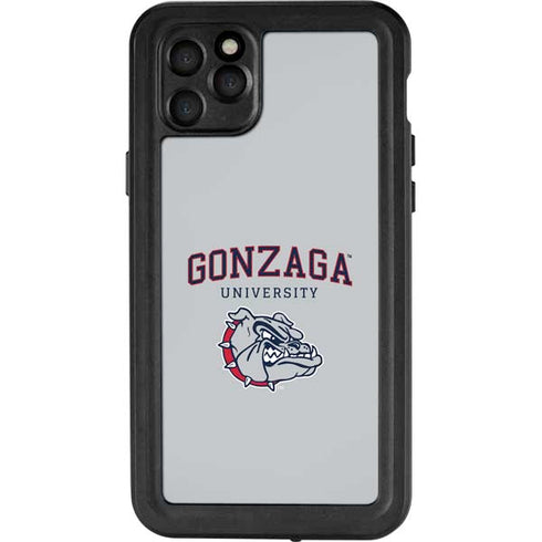 Gonzaga University Collegiate Text iPhone 11 Pro Max Waterproof Case