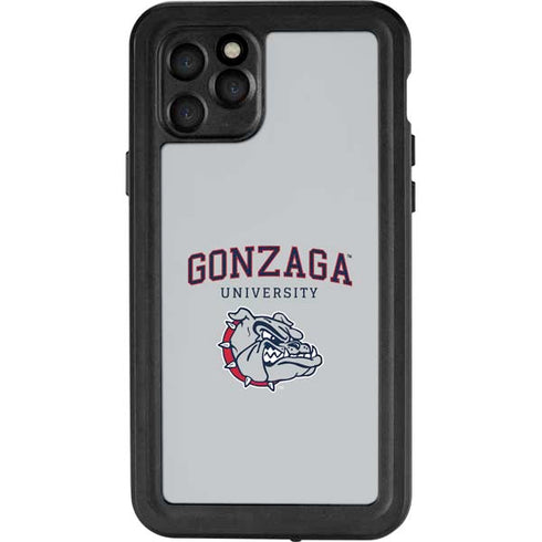 Gonzaga University Collegiate Text iPhone 11 Pro Waterproof Case