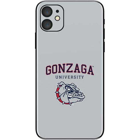 Gonzaga University Collegiate Text iPhone 11 Skin