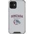 Gonzaga University Collegiate Text iPhone 12 Clear Case