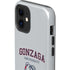 Gonzaga University Collegiate Text iPhone 12 Impact Case