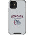 Gonzaga University Collegiate Text iPhone 12 Mini Clear Case