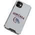 Gonzaga University Collegiate Text iPhone 12 Mini Clear Case