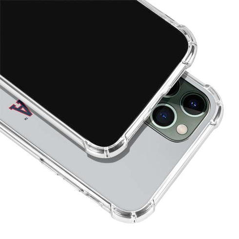 Gonzaga University Collegiate Text iPhone 12 Pro Clear Case
