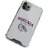 Gonzaga University Collegiate Text iPhone 12 Pro Clear Case