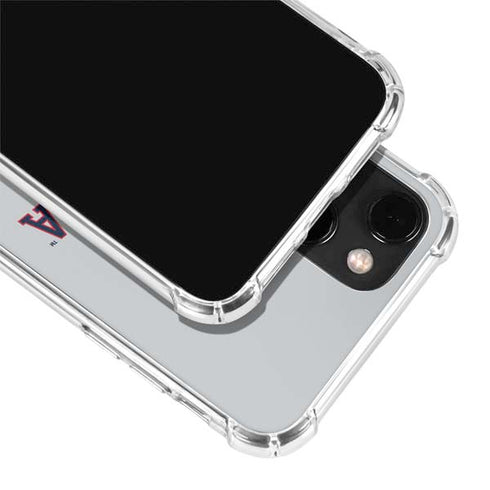 Gonzaga University Collegiate Text iPhone 13 Mini Clear Case