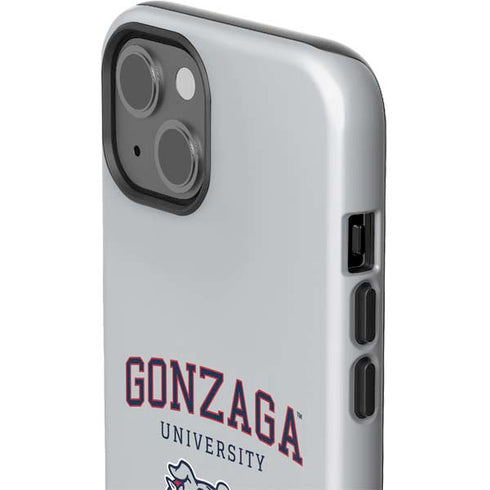 Gonzaga University Collegiate Text iPhone 15 Impact Case
