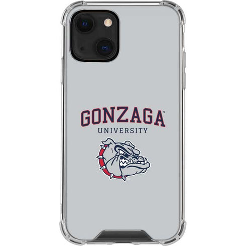 Gonzaga University Collegiate Text iPhone 14 Plus Clear Case