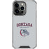 Gonzaga University Collegiate Text iPhone 15 Pro Clear Case