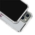 Gonzaga University Collegiate Text iPhone 15 Pro Clear Case