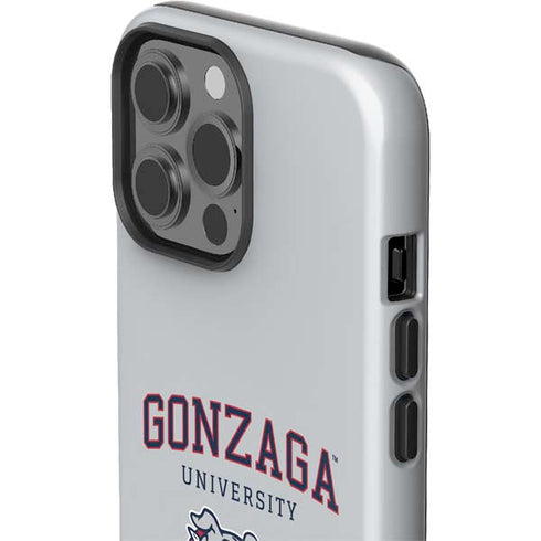 Gonzaga University Collegiate Text iPhone 15 Pro Max Impact Case