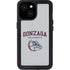 Gonzaga University Collegiate Text iPhone 15 Waterproof Case