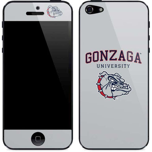 Gonzaga University Collegiate Text iPhone 5/5s/5SE Skin