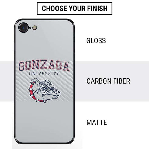 Gonzaga University Collegiate Text iPhone SE (2nd & 3rd Gen) Skin