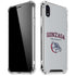 Gonzaga University Collegiate Text iPhone XR Clear Case