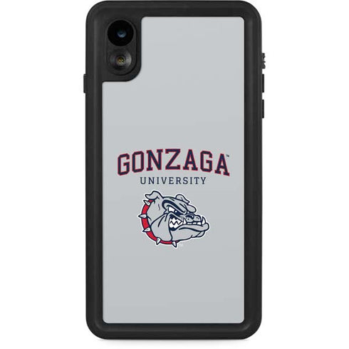 Gonzaga University Collegiate Text iPhone XR Waterproof Case