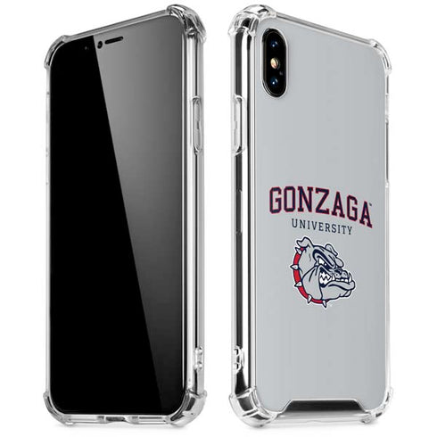 Gonzaga University Collegiate Text iPhone XS Max Clear Case