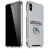 Gonzaga University Collegiate Text iPhone XS Max Clear Case