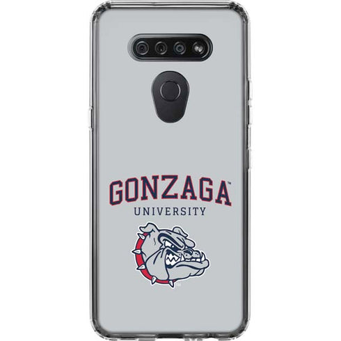 Gonzaga University Collegiate Text LG K51/Q51 Clear Case