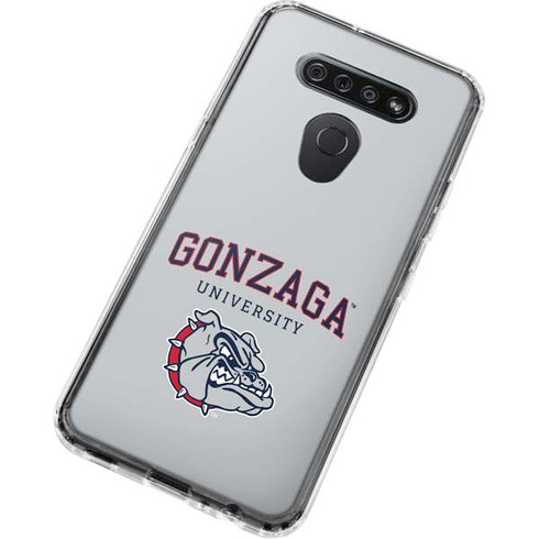 Gonzaga University Collegiate Text LG K51/Q51 Clear Case