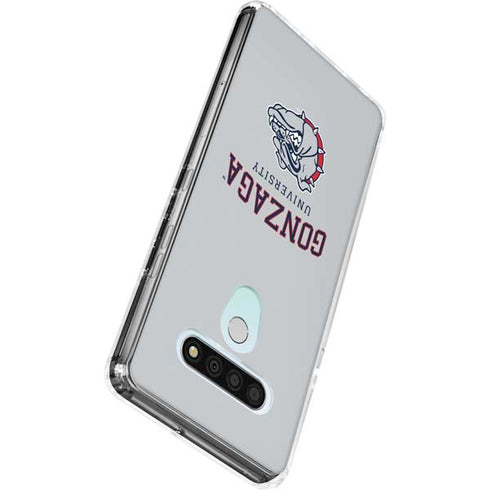 Gonzaga University Collegiate Text LG Stylo 6 Clear Case