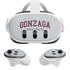 Gonzaga University Collegiate Text Meta Quest 3 Skin