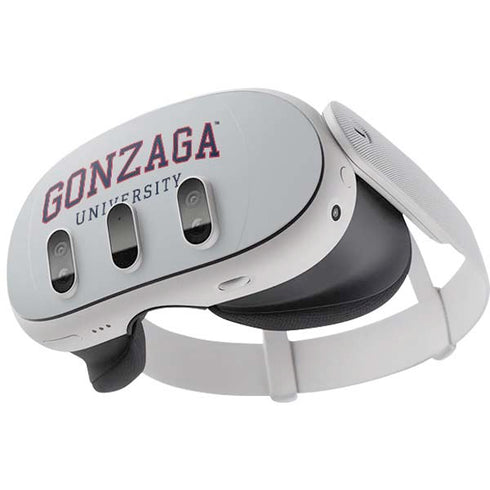 Gonzaga University Collegiate Text Meta Quest 3 Skin