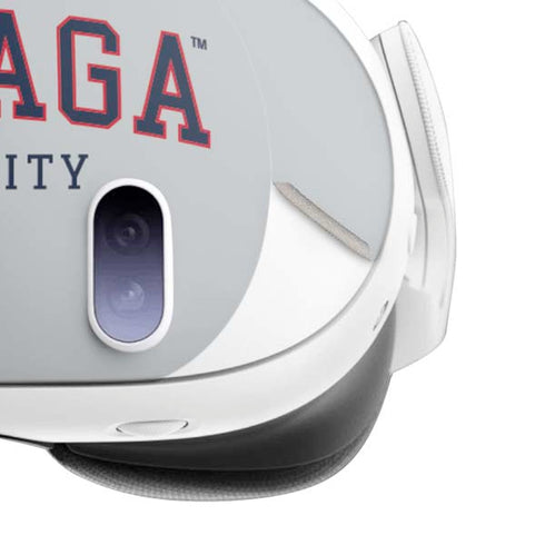 Gonzaga University Collegiate Text Meta Quest 3 Skin