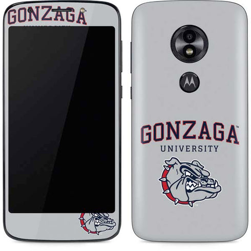 Gonzaga University Collegiate Text Moto E5 Play Skin