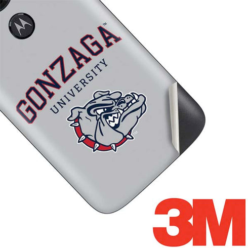 Gonzaga University Collegiate Text Moto E5 Play Skin