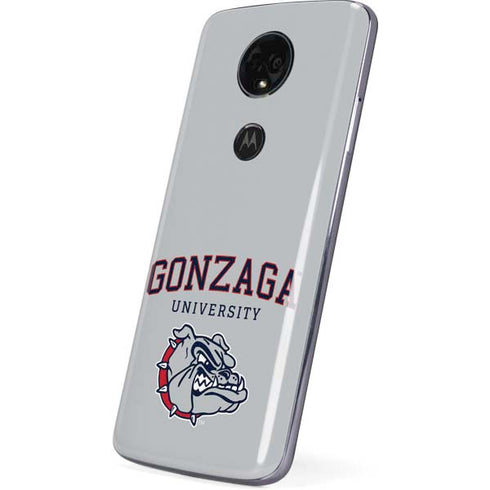 Gonzaga University Collegiate Text Moto E5 Plus Skin