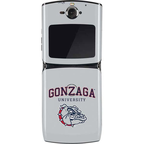 Gonzaga University Collegiate Text Motorola RAZR Skin