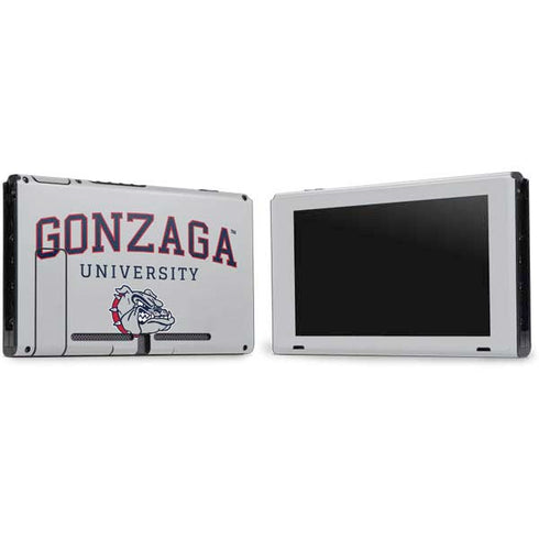 Gonzaga University Collegiate Text Nintendo Switch Bundle Skin