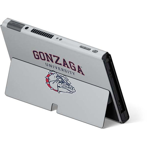 Gonzaga University Collegiate Text Nintendo Switch OLED (2021) Skin