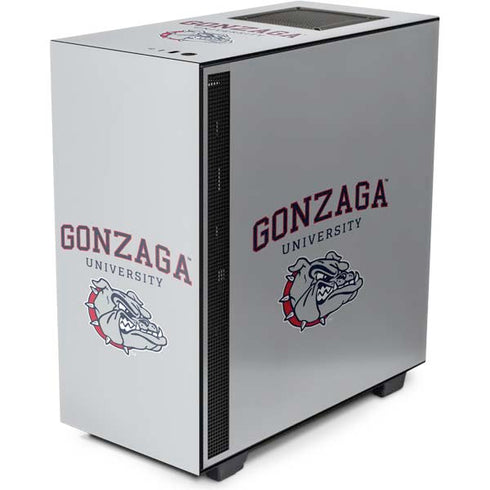 Gonzaga University Collegiate Text NZXT H510 Compact ATX Mid-Tower Case Skin