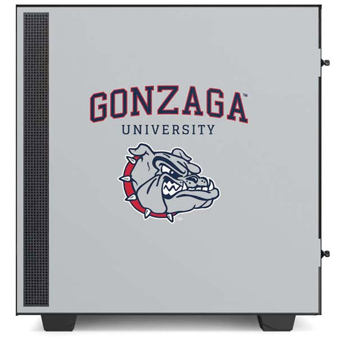Gonzaga University Collegiate Text NZXT H510 Compact ATX Mid-Tower Case Skin