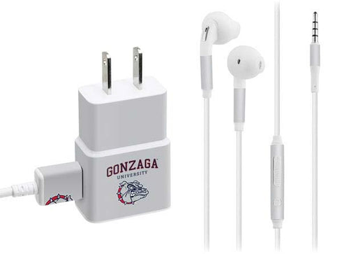 Gonzaga University Collegiate Text Phone Charger Skin