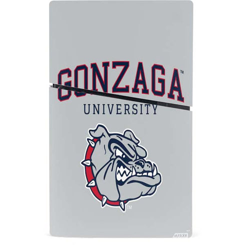 Gonzaga University Collegiate Text PS5 Slim Digital Edition Bundle Skin