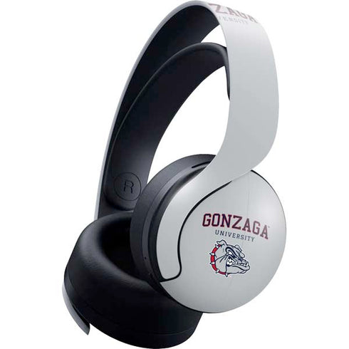 Gonzaga University Collegiate Text PULSE 3D Wireless Headset for PS5 Skin