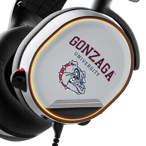 Gonzaga University Collegiate Text SteelSeries Arctis 3 Skin