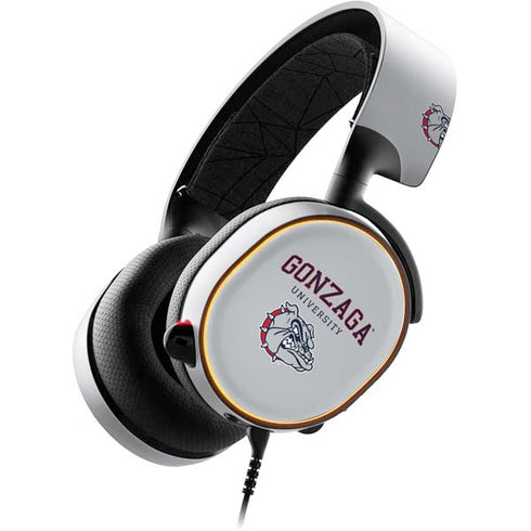 Gonzaga University Collegiate Text SteelSeries Arctis 5 Skin